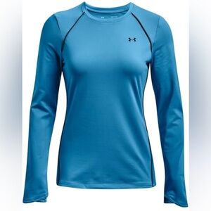 BLUE UNDER ARMOR LONG SLEEVE SHIRT